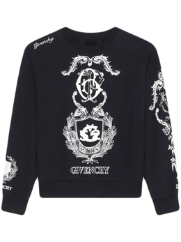 Givenchy: Чёрная толстовка 
