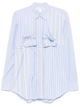 Comme Des Garcons Shirt: Рубашка в полоску 