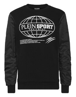 Plein Sport: Чёрный свитер 