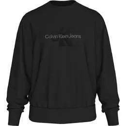 Calvin Klein Jeans: Чёрная толстовка 