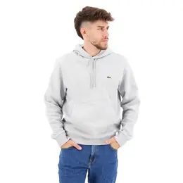 Lacoste: Серая толстовка 