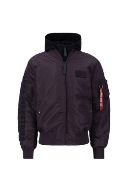 Alpha Industries: Фиолетовая куртка 