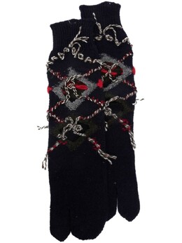 Maison Margiela: Синие носки  Tabi