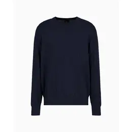Armani Exchange: Синий свитер 
