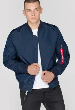 Alpha Industries: Синяя куртка 