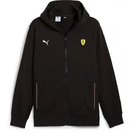 PUMA: Чёрная толстовка  Ferrari