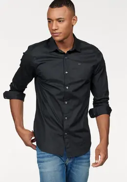 Tommy Hilfiger: Рубашка  Tommy Jeans с длинным рукавом
