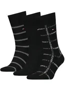 Tommy Hilfiger: Чёрные носки 
