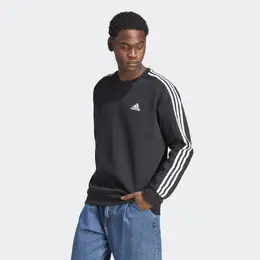 Adidas: Чёрная толстовка 