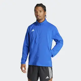 Adidas: Синяя куртка 