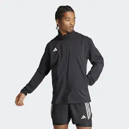 Adidas: Чёрная куртка 