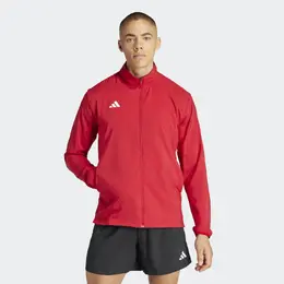 Adidas: Красная куртка 
