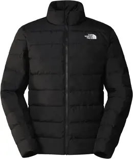 The North Face: Чёрный пуховик 