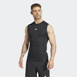 Adidas: Чёрная майка  SL