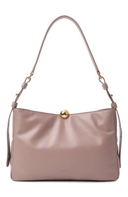 Furla: Бежевая сумка 
