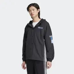 Adidas: Чёрная куртка  Originals
