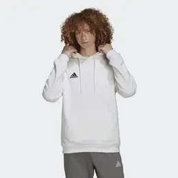 Adidas: Белая толстовка 