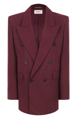 Saint Laurent: Жакет из шерсти 