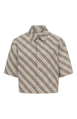 Burberry: Хлопковая рубашка 