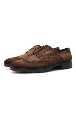 Santoni: Коричневые туфли 