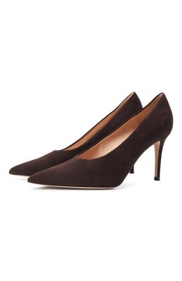 Gianvito Rossi: Коричневые туфли  Gianvito 85