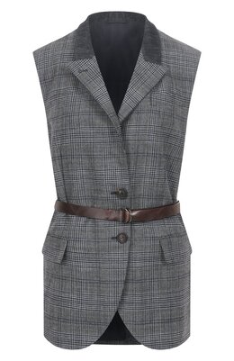 Brunello Cucinelli: Жилет из шерсти 