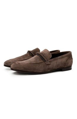 Brunello Cucinelli: Бежевые лоферы 
