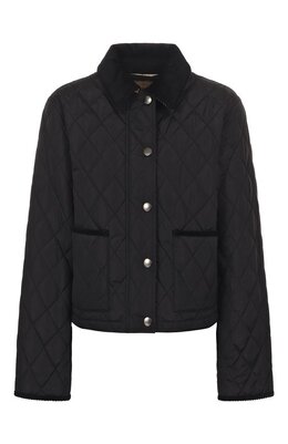 Burberry: Чёрная куртка 