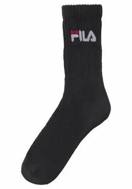 Fila: Чёрные носки 