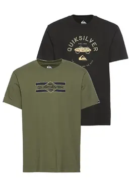 Quiksilver: Футболка с коротким рукавом 