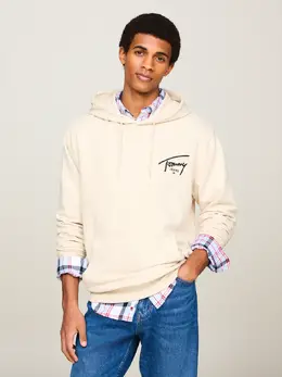 Tommy Hilfiger: Толстовка  Tommy Jeans с капюшоном