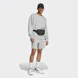 Adidas: Серая толстовка 