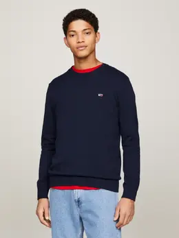Tommy Hilfiger: Светлый свитер  Tommy Jeans
