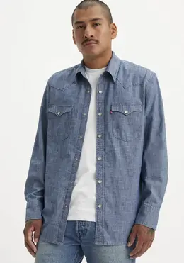 Levi's: Джинсовая рубашка  Barstow Western