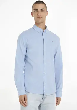 Tommy Hilfiger: Рубашка  Tommy Jeans с длинным рукавом