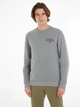 Tommy Hilfiger: Серая толстовка 