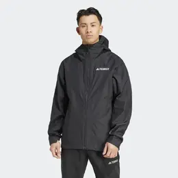 Adidas: Чёрная куртка  Terrex
