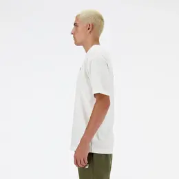 New Balance: Белая футболка 