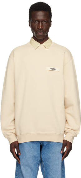 Jacquemus: Бежевая толстовка 