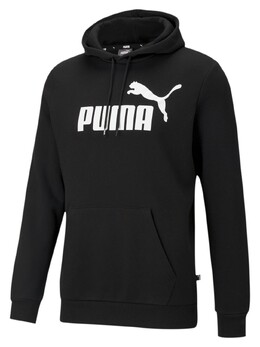 PUMA: Чёрная толстовка  Ess