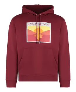 Maison Kitsuné: Хлопковая толстовка 