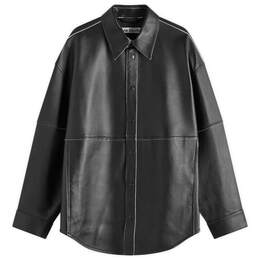 Acne Studios: Кожаная рубашка 