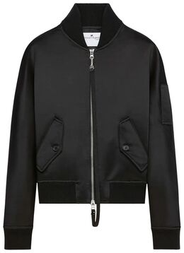 Courreges: Атласная куртка 