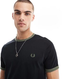 Fred Perry: Чёрная футболка 