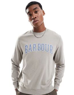 Barbour: Толстовка цвета хаки 