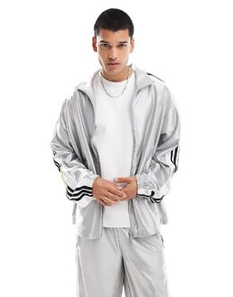 Adidas Originals: Серая куртка 