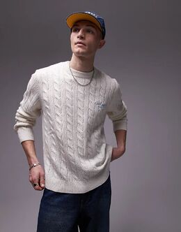 Carhartt WIP: Свитер с косами 
