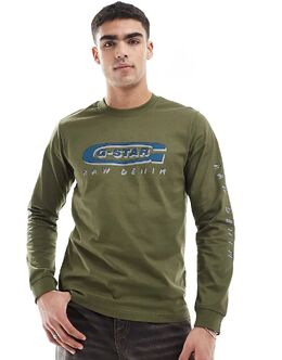 G-Star: Футболка с длинным рукавом 