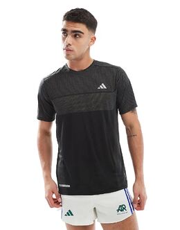 adidas Performance: Чёрная футболка 