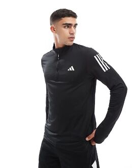 adidas Performance: Футболка на молнии 